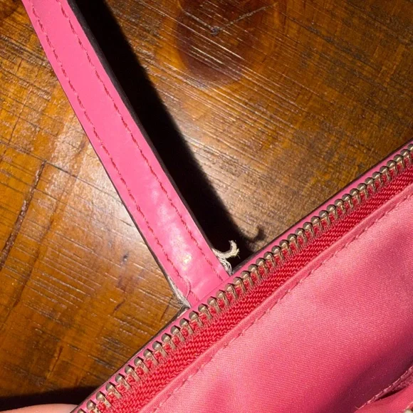 Coach Y2K Fuchsia Quilted Nylon Monogram Tote Bag